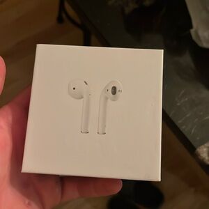 Never been used AirPods second gen mint